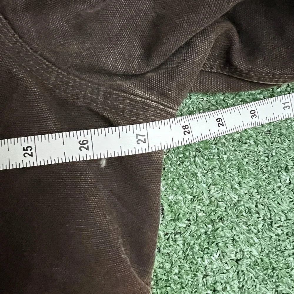 Carhartt C26 DKB XL Tall Dark Brown Arctic Quilt Lined Traditional Work Coat